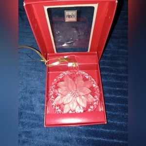 Mikasa crystal ornament